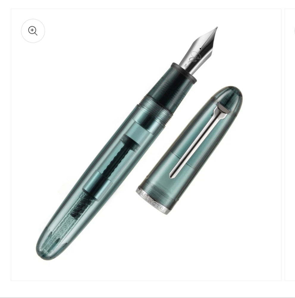 Ellington Pens Fountain Pen Azure Clarity - Transparent Fountain Pen